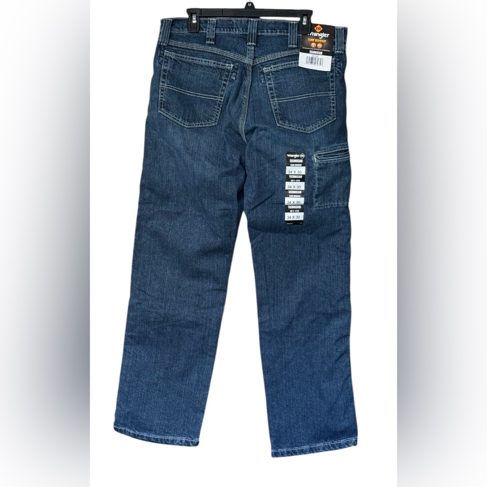 NWT Wrangler Flame Resistant Technician Jeans SZ 34/30